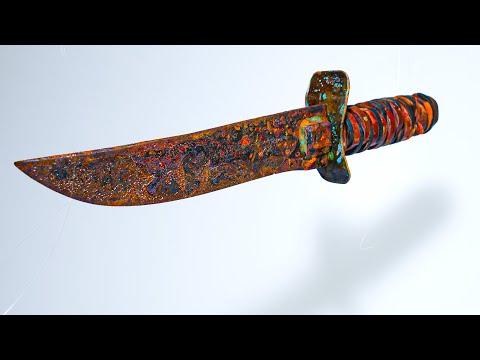 Rusted 1940's WW2 Trench Knife - What Are These Markings?