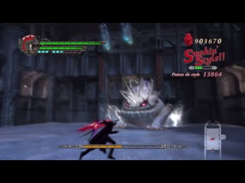 DEVIL MAY CRY 4 - Bael Boss Fight - DMD Difficulty No Damage