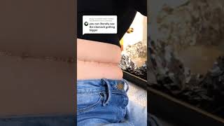 y’all my stomach is SO stuffed rn #shorts #foodbaby #challengevideo #bloated #stuffed #eatingshow