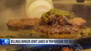 Billings burger joint lands in TripAdvisor top 10 list
