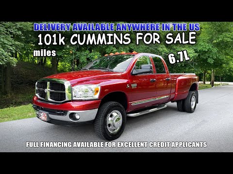 6.7 Cummins For Sale: 2009 Dodge Ram 3500 Lone Star Dually Diesel 4x4 With Only 101k Miles