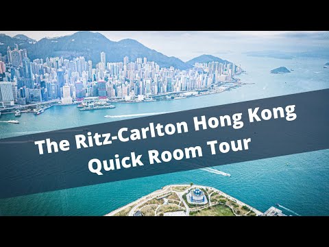 The Ritz-Carlton Hong Kong - Victoria Harbour Room Quick Tour