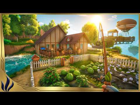 Je construis mon petit PARADIS sur des ÎLES flottantes... (Solarpunk)