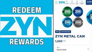 How to Redeem Zyn Points (QUICK & WORKING)