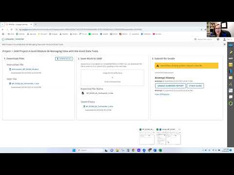 CIS 1060 - SAM Project A Excel Module 06 Managing Data with the Excel Data Tools