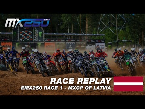 MXGP of Latvia 2019 - Replay EMX 250 Race 1 #Motocross