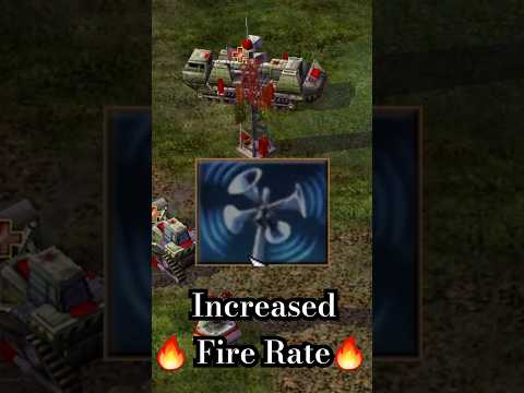 Rapid Fire Nuke Cannon! Command & Conquer Generals Zero Hour #shorts