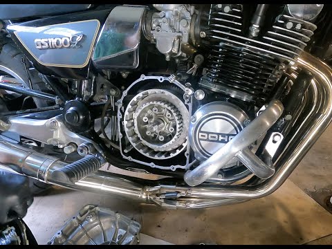 How to install a motorcycle clutch - Suzuki GS1100