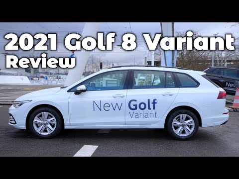 New Volkswagen Golf 8 Variant 2021 Review Interior Exterior