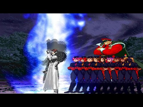 Mugen - Mr. Kyo vs. M. Bison (Dictator) with Juni & Juli
