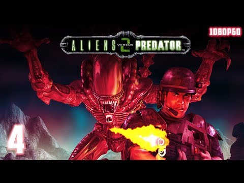 Aliens versus Predator 2 (PC 2001) - 1080p60 HD Walkthrough (Alien) Level 4 - Vengeance