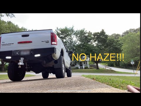 Cummins 100% Over Exergy Injectors Burning Clean With Proper Tuning
