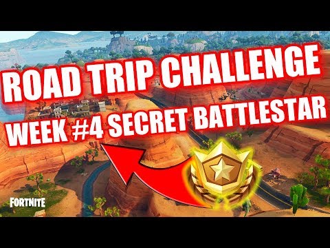 Fortnite - Road Trip Challenge Secret Battlestar Location Week #4
