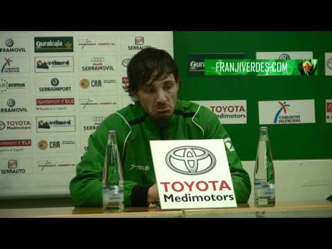 Franjiverdes.com - Xerez - Elche CF - Edu Albacar - Rueda de prensa