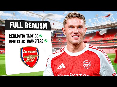 I Rebuilt Arsenal Using REALSITIC Mikel Arteta Tactics In FM26!