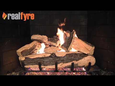 Peterson Rugged Split Oak Gas Logs Video