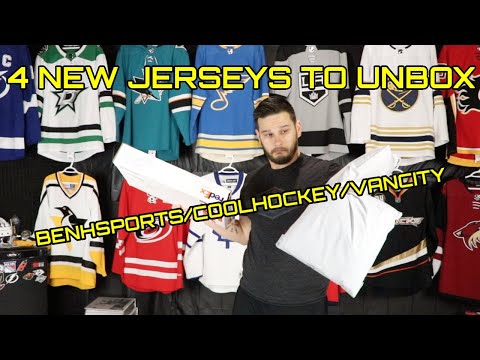 4 New Jerseys To Open, 2 Benhsports,1 CoolHockey and First Order Vancity Sports! Congrats To Tampa!