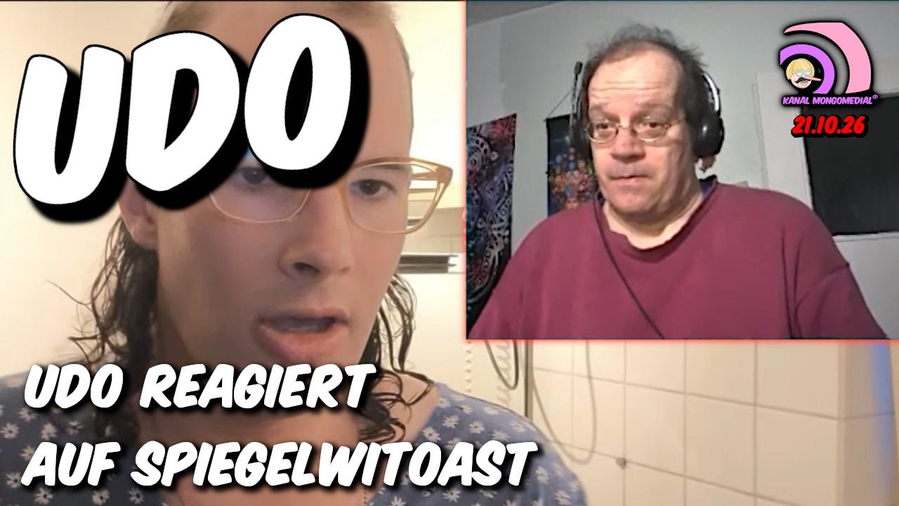 UDO - Udo reagiert auf Spiegeleitoast von Janine Lang! 21.10.26 #UdoUltras