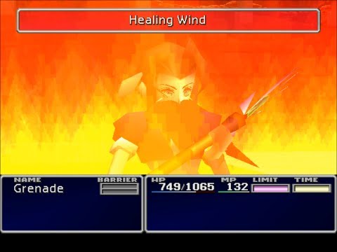 FF7 Grenade Only Challenge - Battle Square