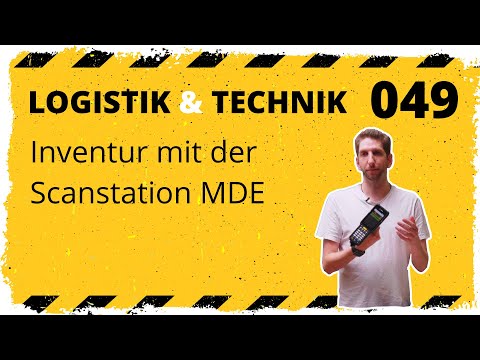 Inventur mit der Scanstation MDE - logistik&technik | 049