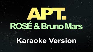 Download lagu ROSÉ & Bruno Mars - APT. (Karaoke) mp3