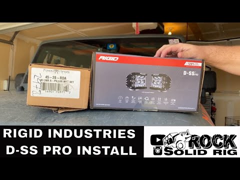 Rigid Industries DSS Pro Jeep Pod Light Install