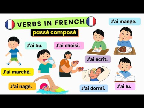 passé composé 🚀  Learn French Past Tense: 80+ Essential Sentences 🇫🇷