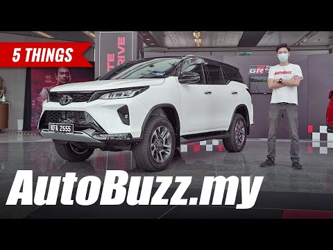 Toyota Fortuner 2.8 VRZ facelift, 5 Things - AutoBuzz.my