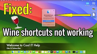 Download the video "Fixed || wine created shortcut on desktop not working || Quick and Easy Solution (updated 2024)"