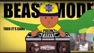 Royce Da 59 Ft Logic Beast Mode (Reaction) 🔥🔥🔥