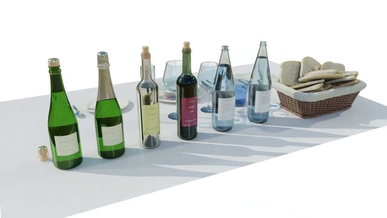 Tableware 3D Model