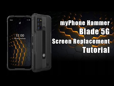myPhone Hammer Blade 5G Original Screen Replacement Tutorial / Wymiana wyświetlacza