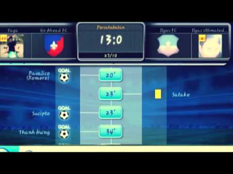 Hujan Gol Go Ahead FC di Top Eleven Level 11  (Created with