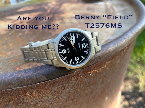 UNDER $60 GADA Watch: Berny Field Watch T2576MS   HD 1080p