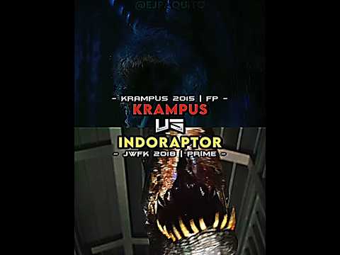 Krampus (2015) vs indoraptor #short #krampus #jurassicworldfallenkingdom