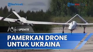 Lituania Pamerkan Drone Tempur Bayraktar TB2 sebelum Dikirim ke Ukraina, Ribuan Warga Antusias