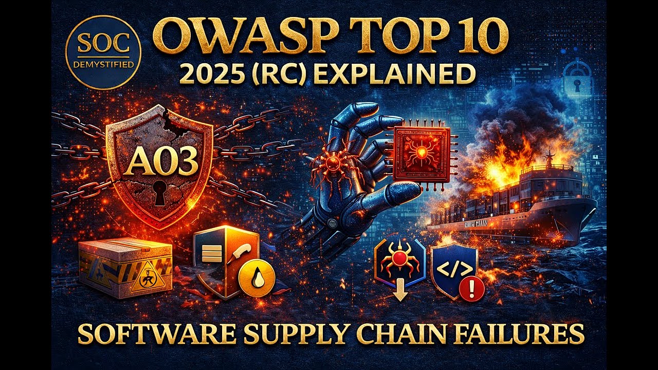 Episode 3 – A03 Software Supply Chain Failures Explained (OWASP Top 10 – 2025 RC)