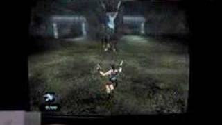Tomb Raider Anniversary-Killing the T-Rex on PS2