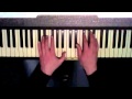 Stay - Hurts, piano cover, original key with legal ...