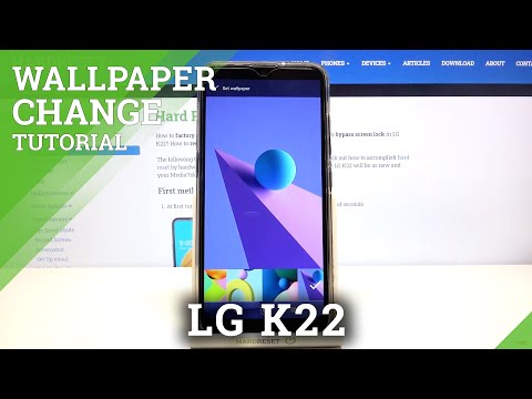 How to Change Wallpaper in LG K22 – Desktop Update