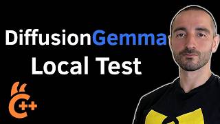 DiffusionGemma Local Test | 4x Faster but How Accurate? | Text Generation & Coding with llama.cpp