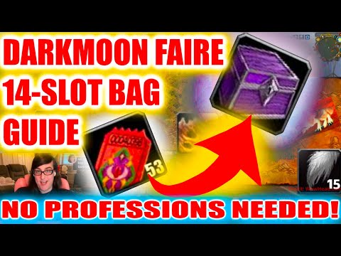 SIMPLEST 14-slot Darkmoon Storage Box Walkthrough NO Professions 38+ Hardcore Self Found Classic WoW