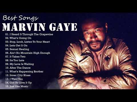 Best Songs Marvin Gaye - Marvin Gaye Greatest Hits Playlist 70s 80s