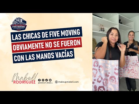 Las chicas de Five Moving 😎📦✍🏻✅ obviamente no se fueron con las manos vacias 🤭