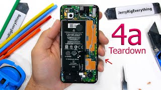 Google Pixel 4a Teardown - its a tricky little guy
