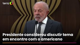 Lula critica ataque de Trump a embarcações na Venezuela: ‘Se o mundo virar sem lei, vai ser difícil’