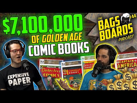 Golden Age Comic Book Auction Shatters Heritage Records | Bags & Boards Podcast #44 ft.GoldenAgeGuru