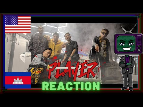 Tempo Tris - អ្នកលេង​ "PLAYER" ft. Vannda, Rawyer, Snooga, Reezy | AMERICAN REACTION 🇰🇭🇺🇸