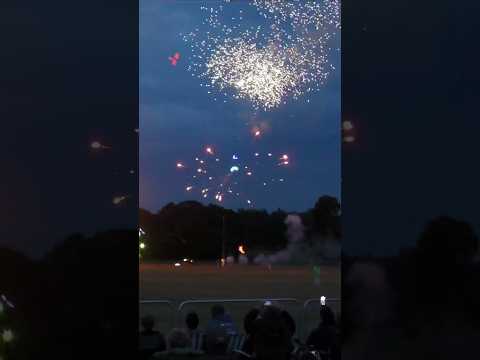 SHOOTING RC planes down with fireworks #westonpark #modelplane #rcaircraft #fireworks