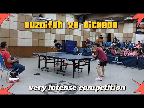 Huzaifah vs Dickson - Kejohanan Ping Pong Terbuka Ampang Scorpions 2025 #tabletennis #pingpong #fyp